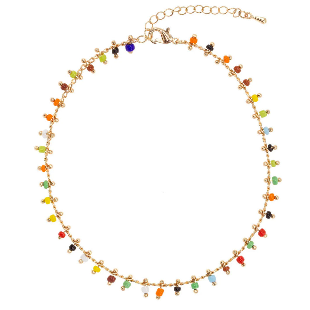 Rainbow Anklet