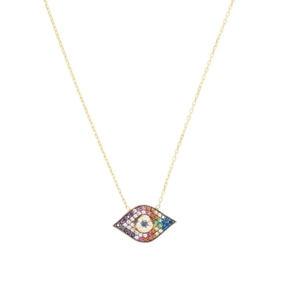 Spectrum Evil Eye Necklace