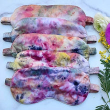 Load image into Gallery viewer, Silk Tie-Dye  Sleep Masks
