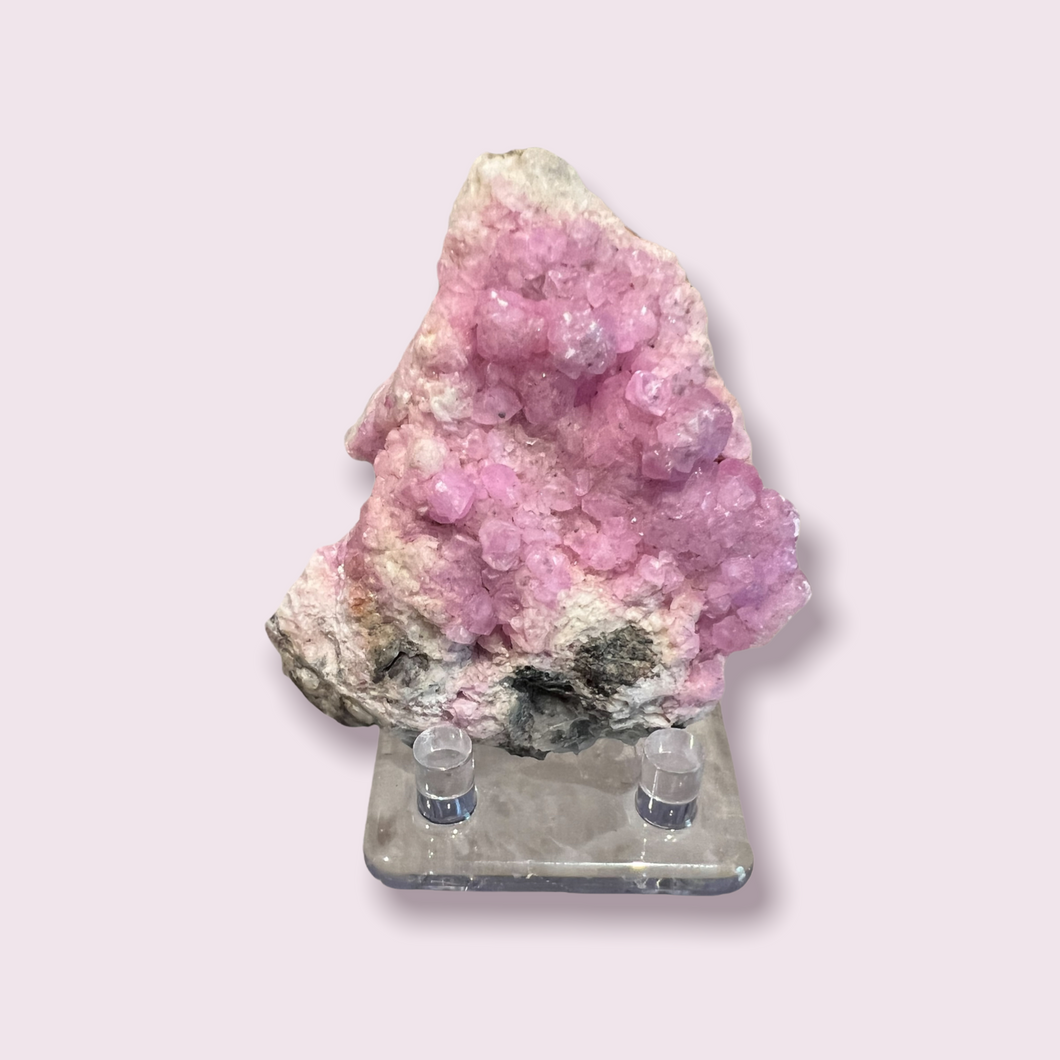 Pink Cobalt Calcite Specimen