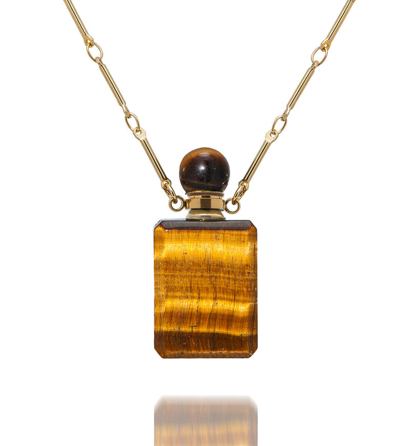 Danielle Gerber Rectangle Potion Bottle Necklace