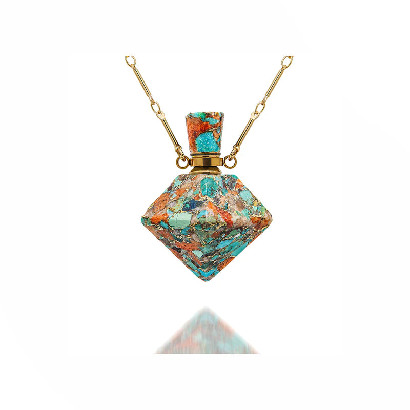 Danielle Gerber Octagon Potion Bottle Necklace