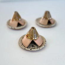 Load image into Gallery viewer, Ceramic Incense Teepee and Plates
