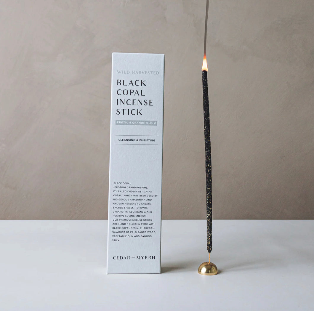 Wild Harvested Black Copal Incense Stick